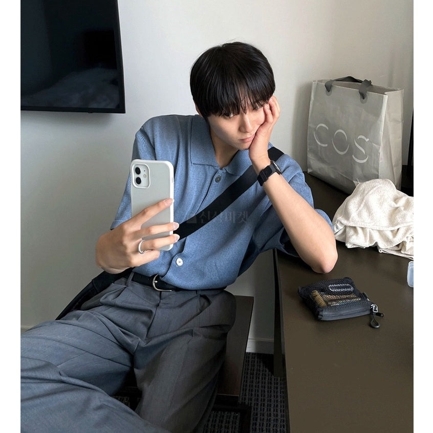 【Metanoia】🇰🇷韓製 羽衣甘藍短袖針織開衫