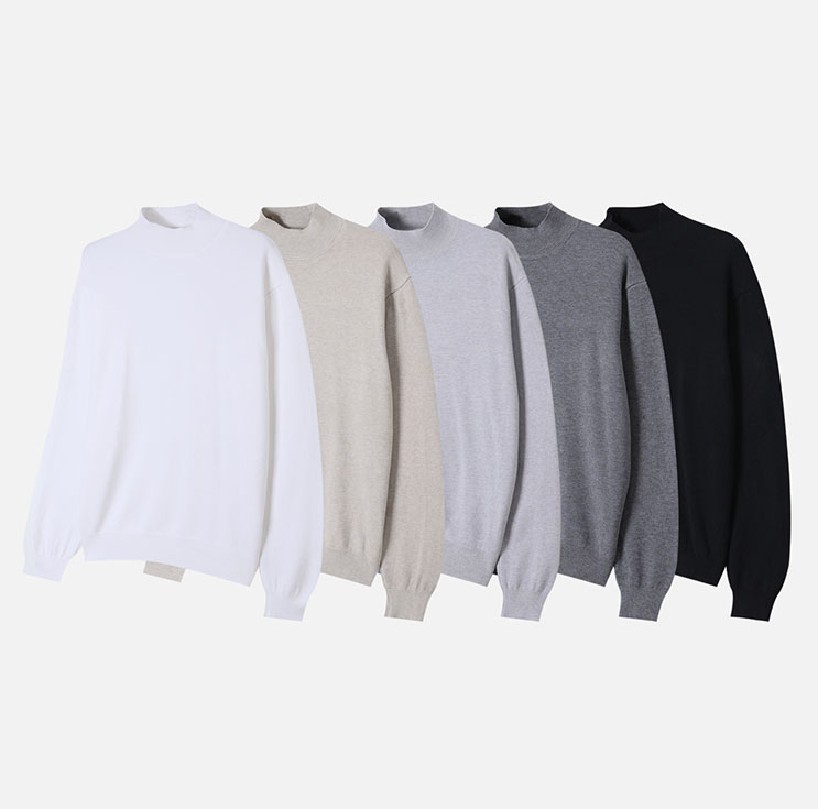 【Metanoia】韓國設計 半高領針織衣