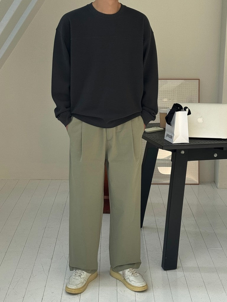 【Metanoia】🇰🇷韓製 重磅華夫格拼接長袖T恤 6色 M-XL - 9