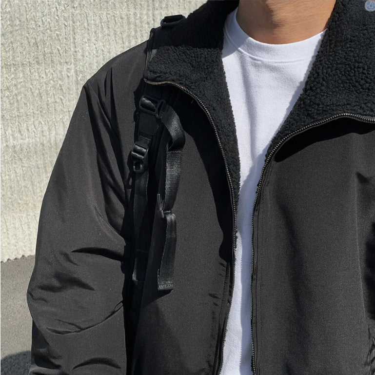 【Metanoia】🇰🇷韓製 羊羔毛內裏夾克外套