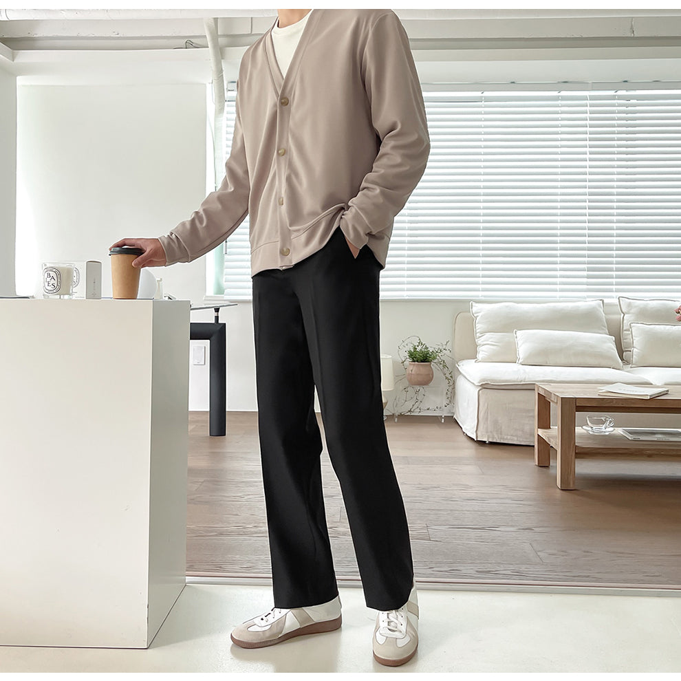 【Metanoia】🇰🇷韓製  休閒落地西裝褲