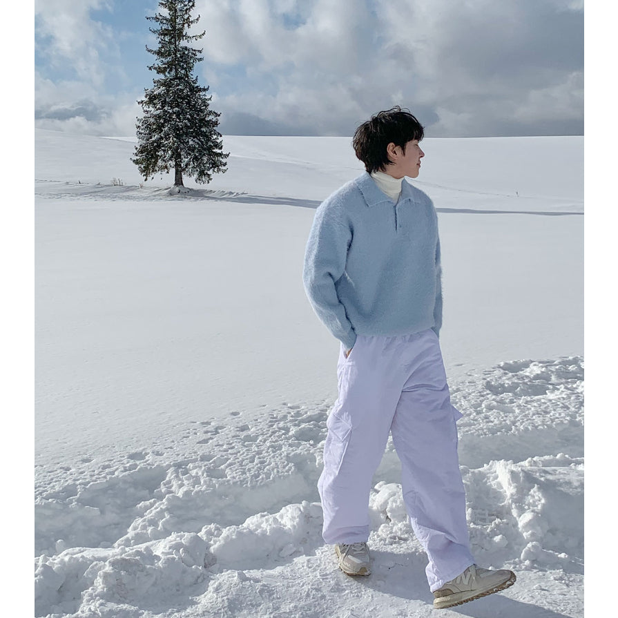 【Metanoia】🇰🇷韓製 馬海毛翻領針織衫