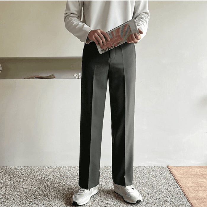 【Metanoia】🇰🇷韓製  休閒落地西裝褲