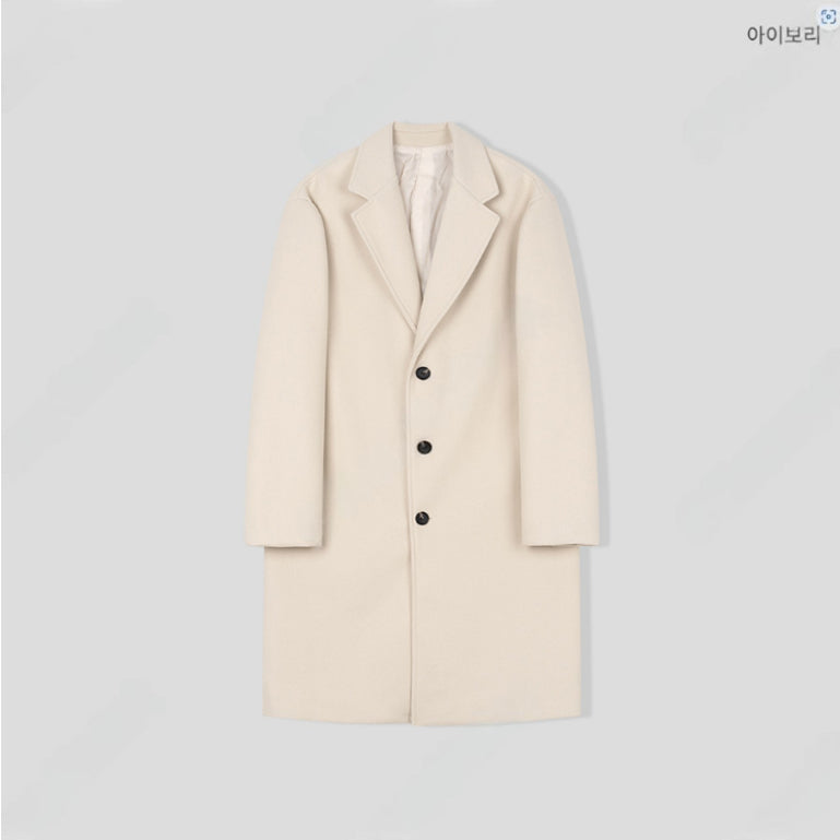 【Metanoia】韓國設計 10%羊毛中長版大衣