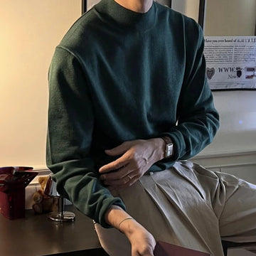 【Metanoia】🇰🇷韓製 半高領針織打底衣 - 1