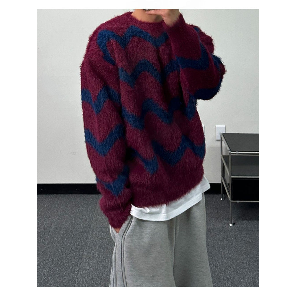 【Metanoia】🇰🇷韓製 條紋針織衣