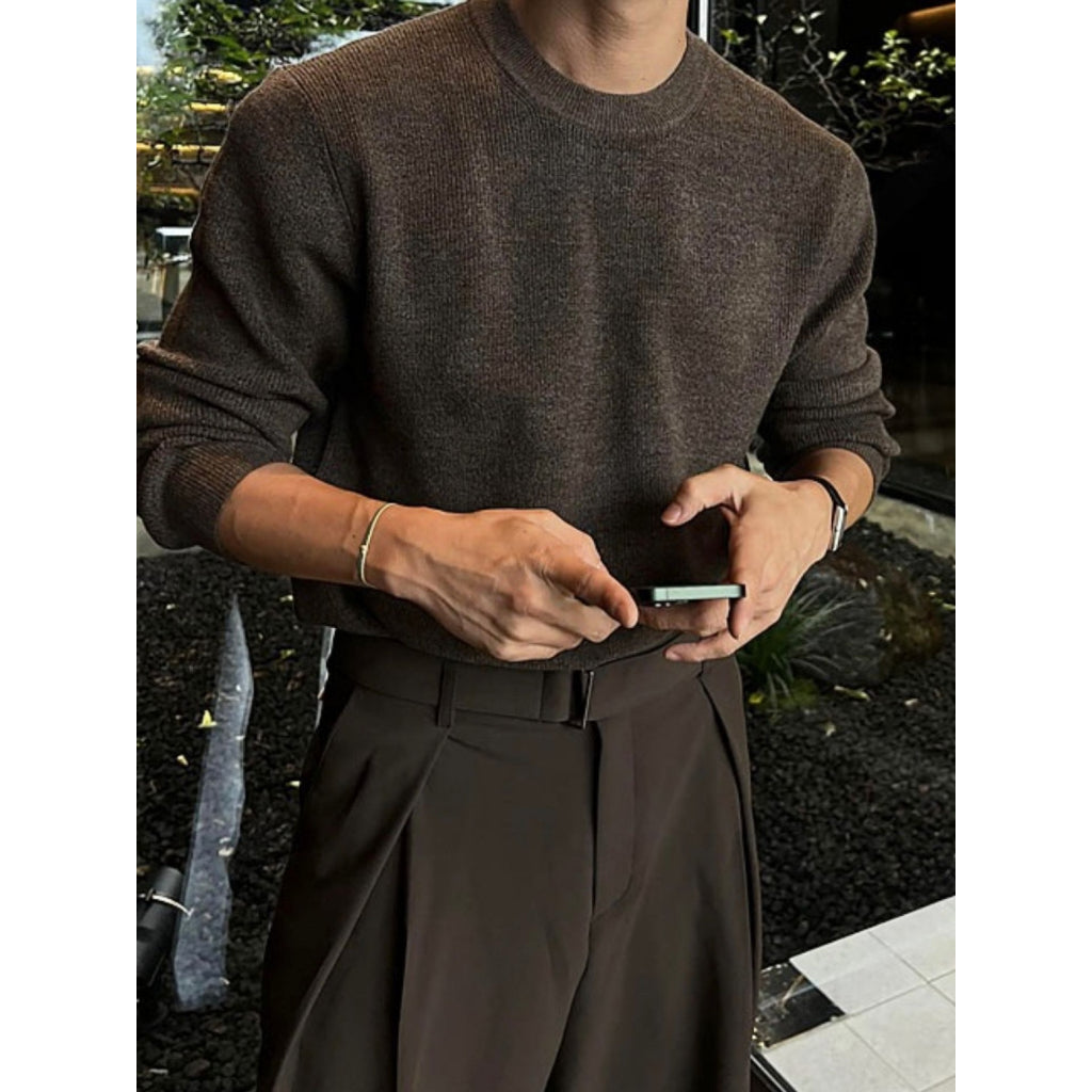 【Metanoia】韓國設計 cashmere-like 素色針織衣