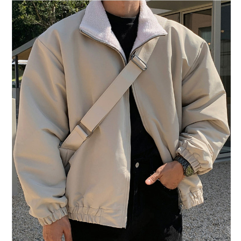 【Metanoia】🇰🇷韓製 羊羔毛內裏夾克外套