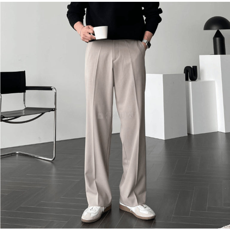 【Metanoia】🇰🇷韓製  西裝落地褲