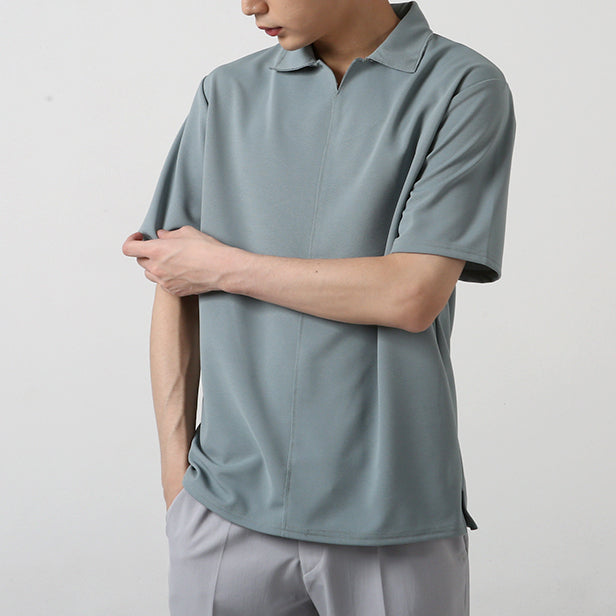 【Metanoia】🇰🇷韓製短袖v領polo衫