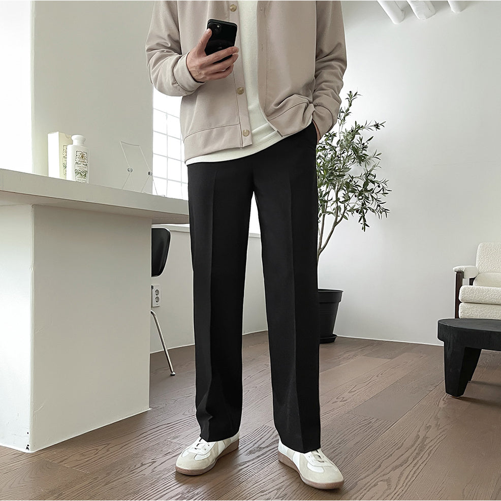 【Metanoia】🇰🇷韓製  休閒落地西裝褲