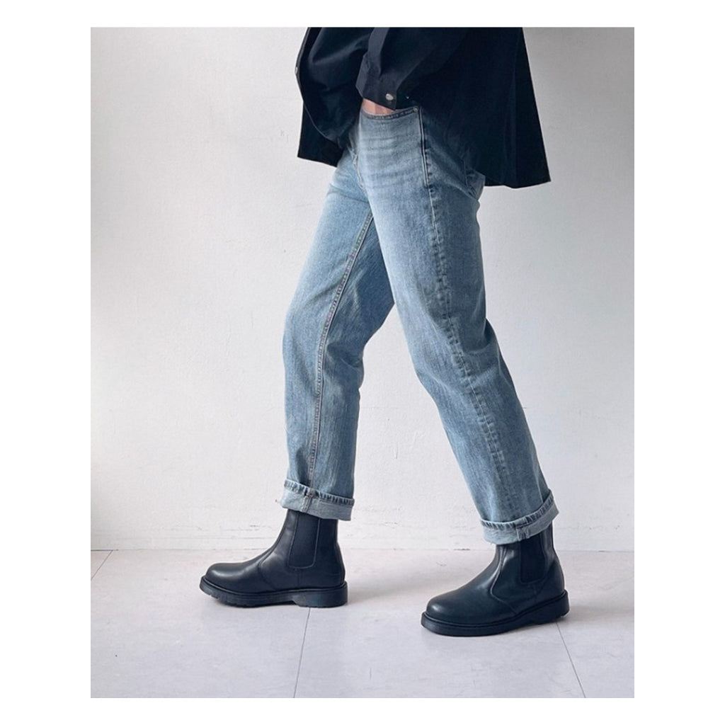 【Metanoia】🇰🇷韓製 高筒皮革長靴