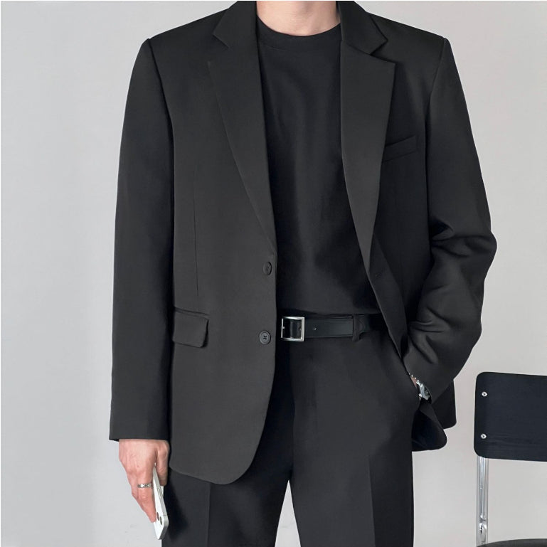 【Metanoia】🇰🇷韓製 翻領西裝外套