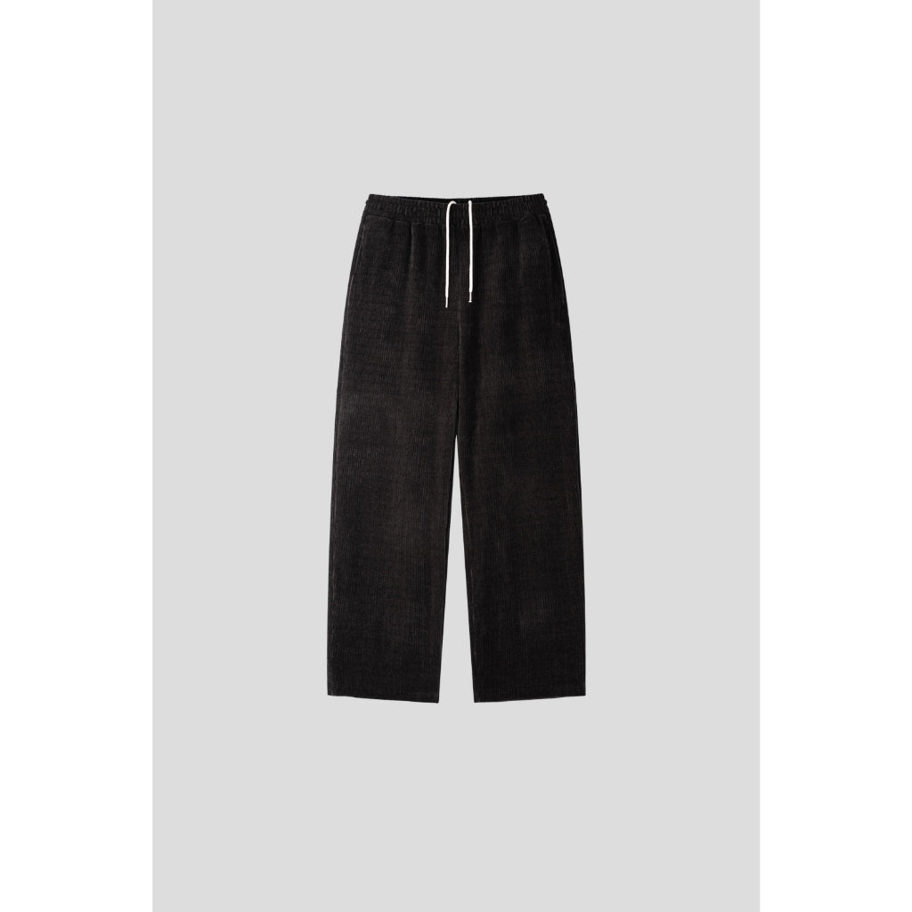 【Metanoia】🇰🇷韓製 羅紋彈性鬆緊帶落地褲