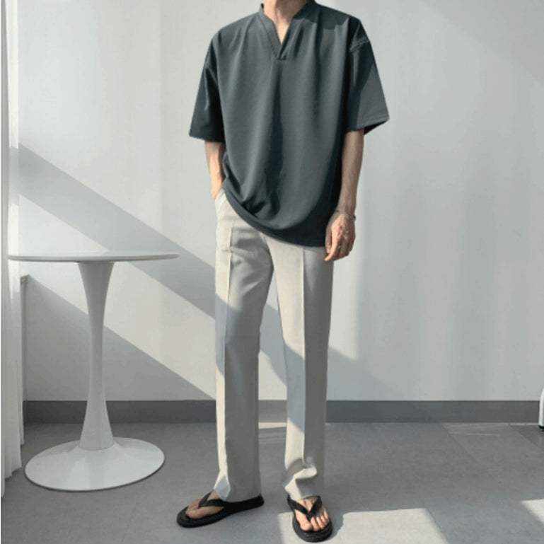 【Metanoia】🇰🇷韓製 v領短袖上衣