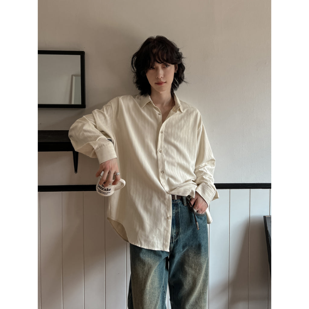 【Metanoia】🇰🇷韓製 勞倫條紋襯衫