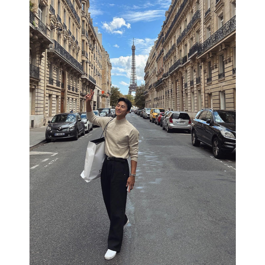 【Metanoia】🇰🇷韓製 半高領羊毛針織衣 - 2