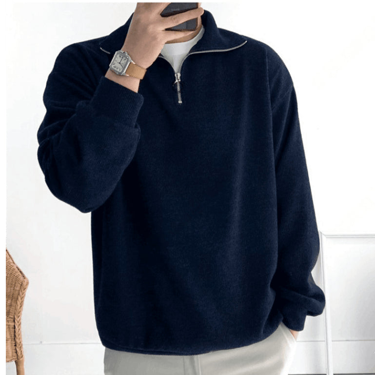 【Metanoia】🇰🇷韓製 半拉鍊翻領針織衣