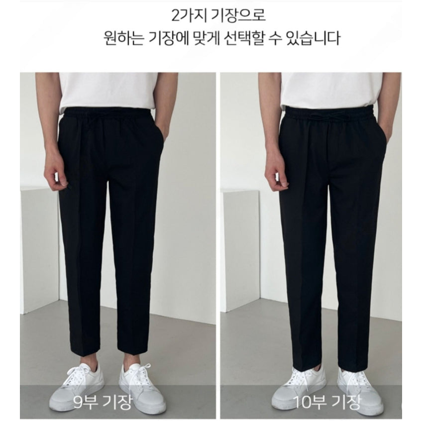 【Metanoia】韓國設計 九分西裝褲