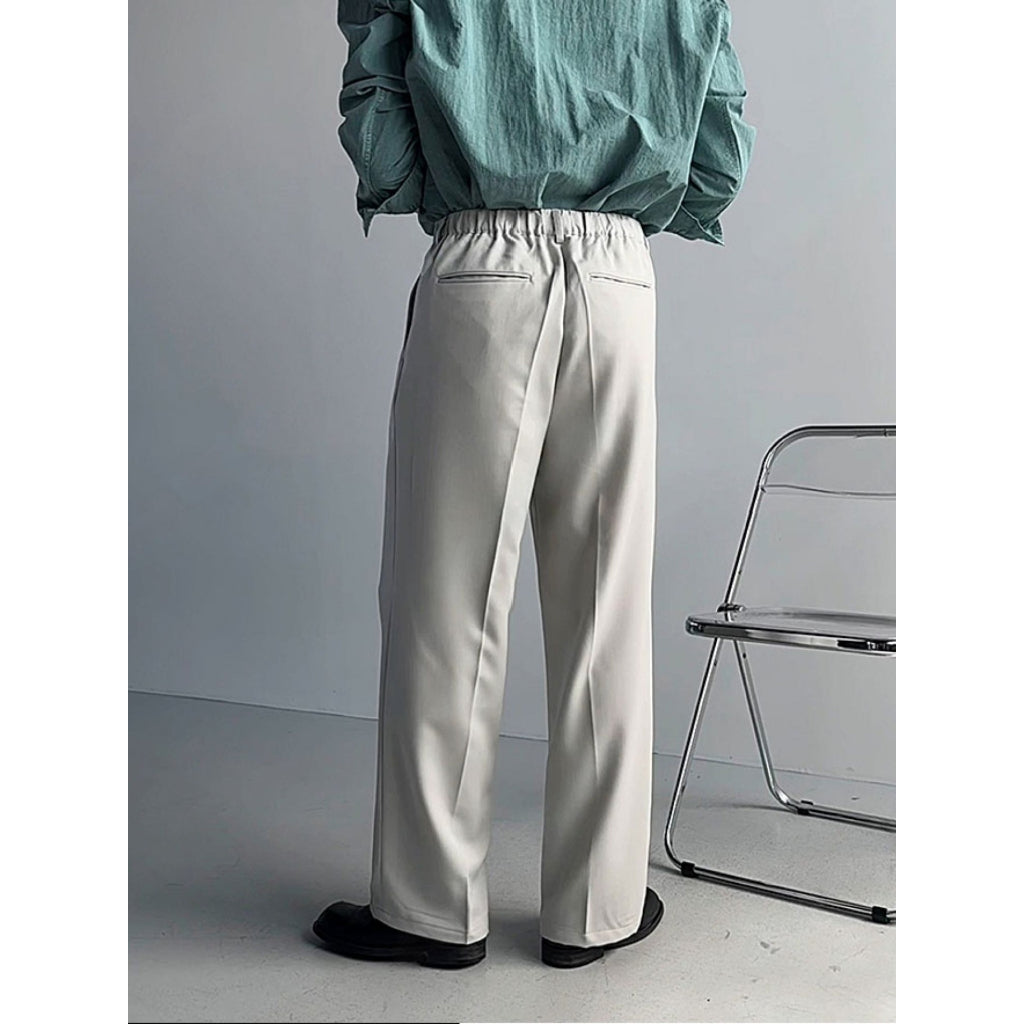 【Metanoia】韓製🇰🇷 寬鬆闊腿落地西裝褲