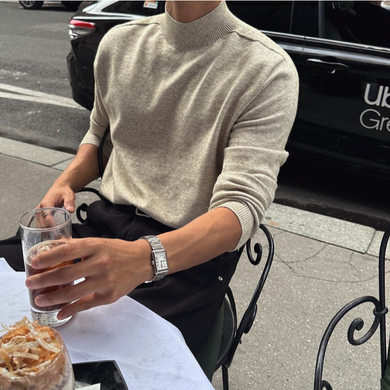 【Metanoia】🇰🇷韓製 半高領羊毛針織衣 - 5