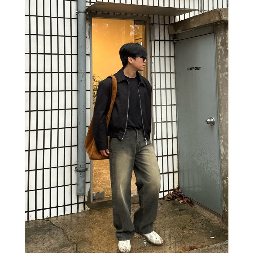 【Metanoia】韓國設計 短版翻領夾克外套