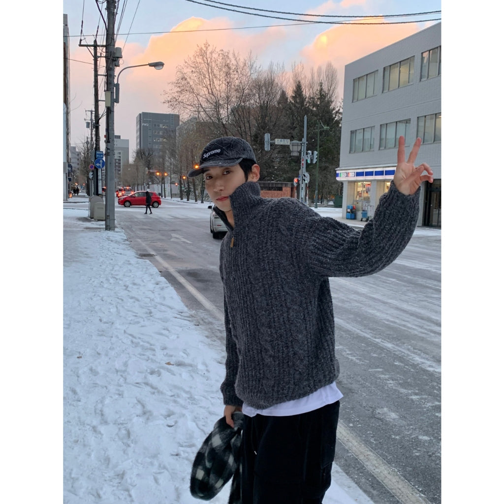 【Metanoia】🇰🇷韓製 麻花針織衣