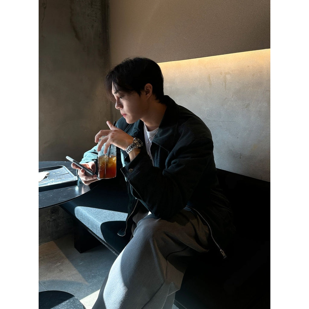 【Metanoia】🇰🇷韓製 短版翻領燈芯絨夾克外套