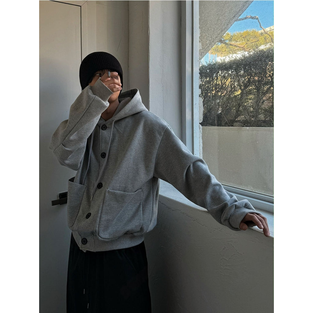 【Metanoia】🇰🇷韓製 鈕扣帽T