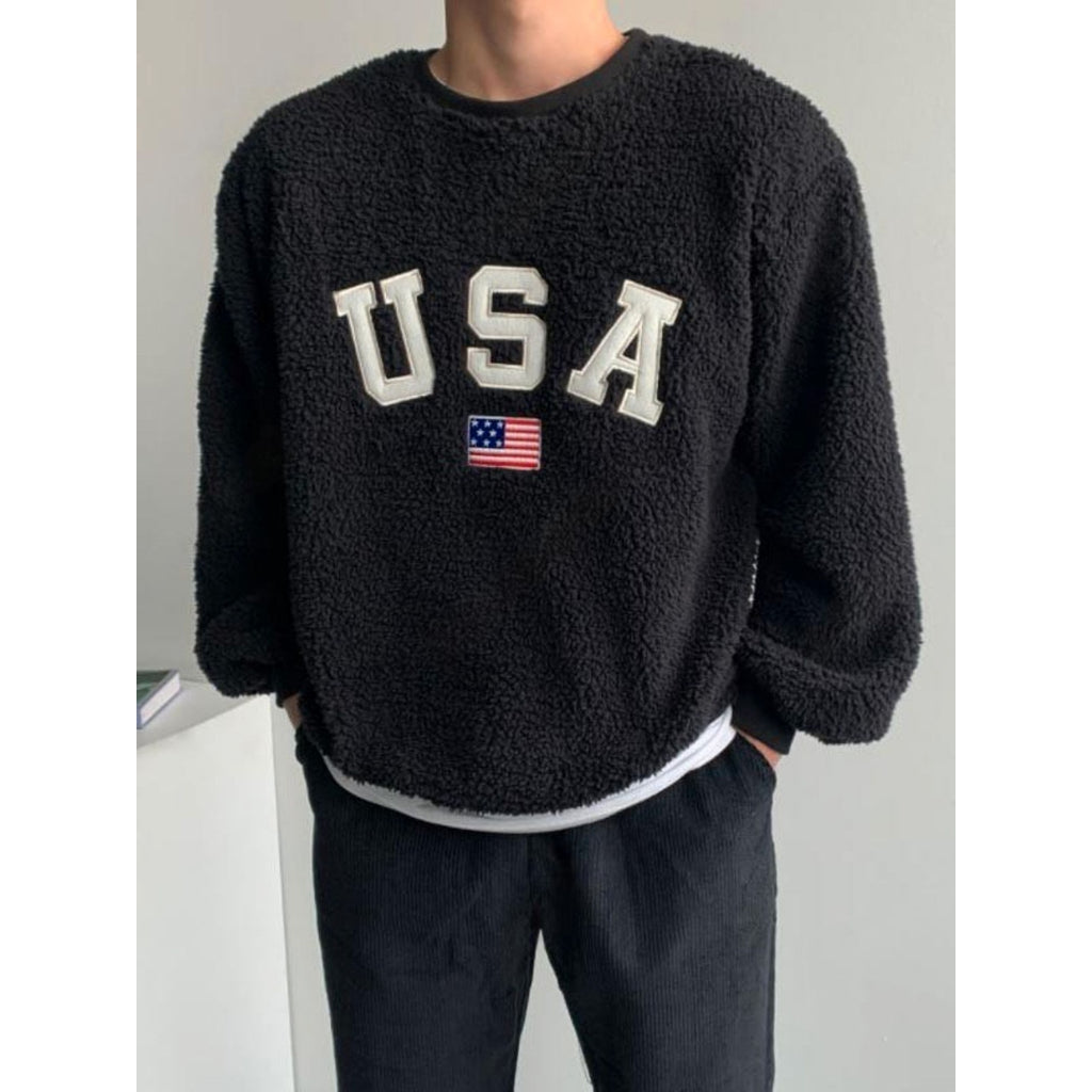 【Metanoia】🇰🇷韓製 刷毛大學T