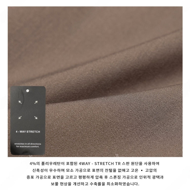 【Metanoia】韓製🇰🇷 高彈性落地西裝褲 - 3