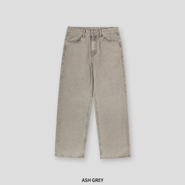 【Metanoia】韓國設計 復古落地牛仔褲