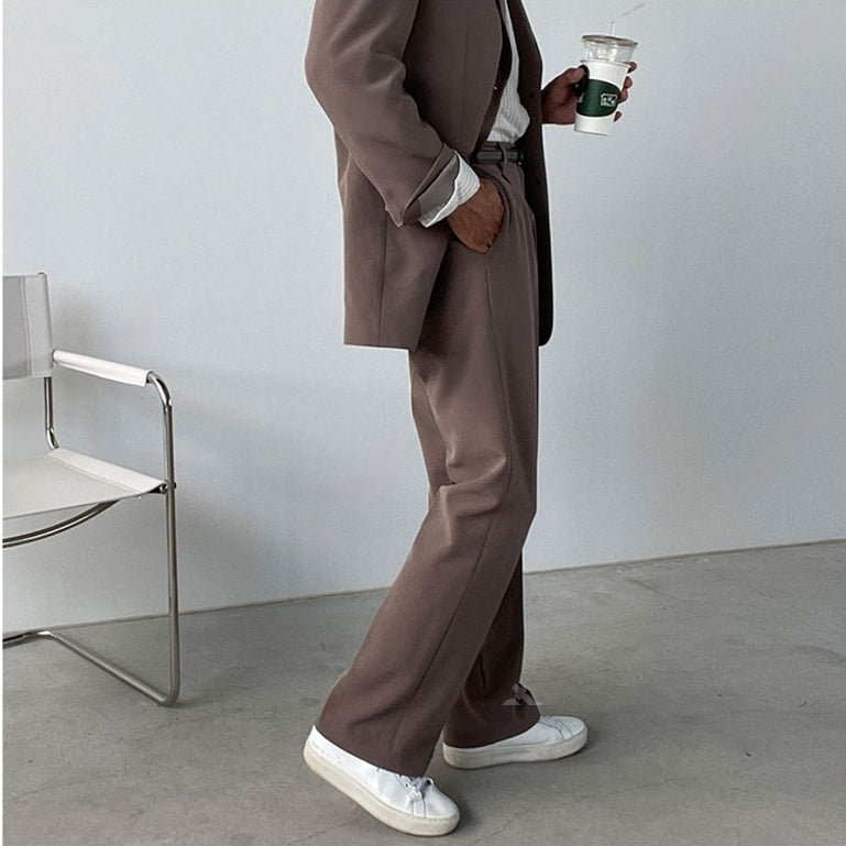 【Metanoia】🇰🇷韓製 西裝落地褲