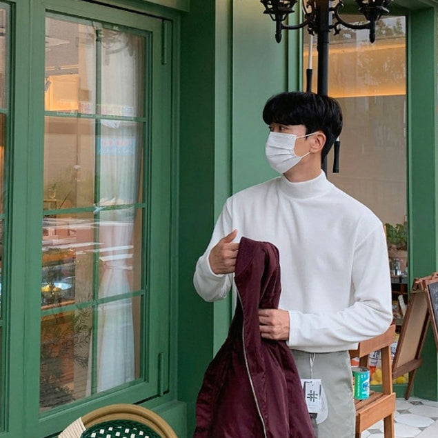 【Metanoia】🇰🇷韓製 半高領打底衣 - 1