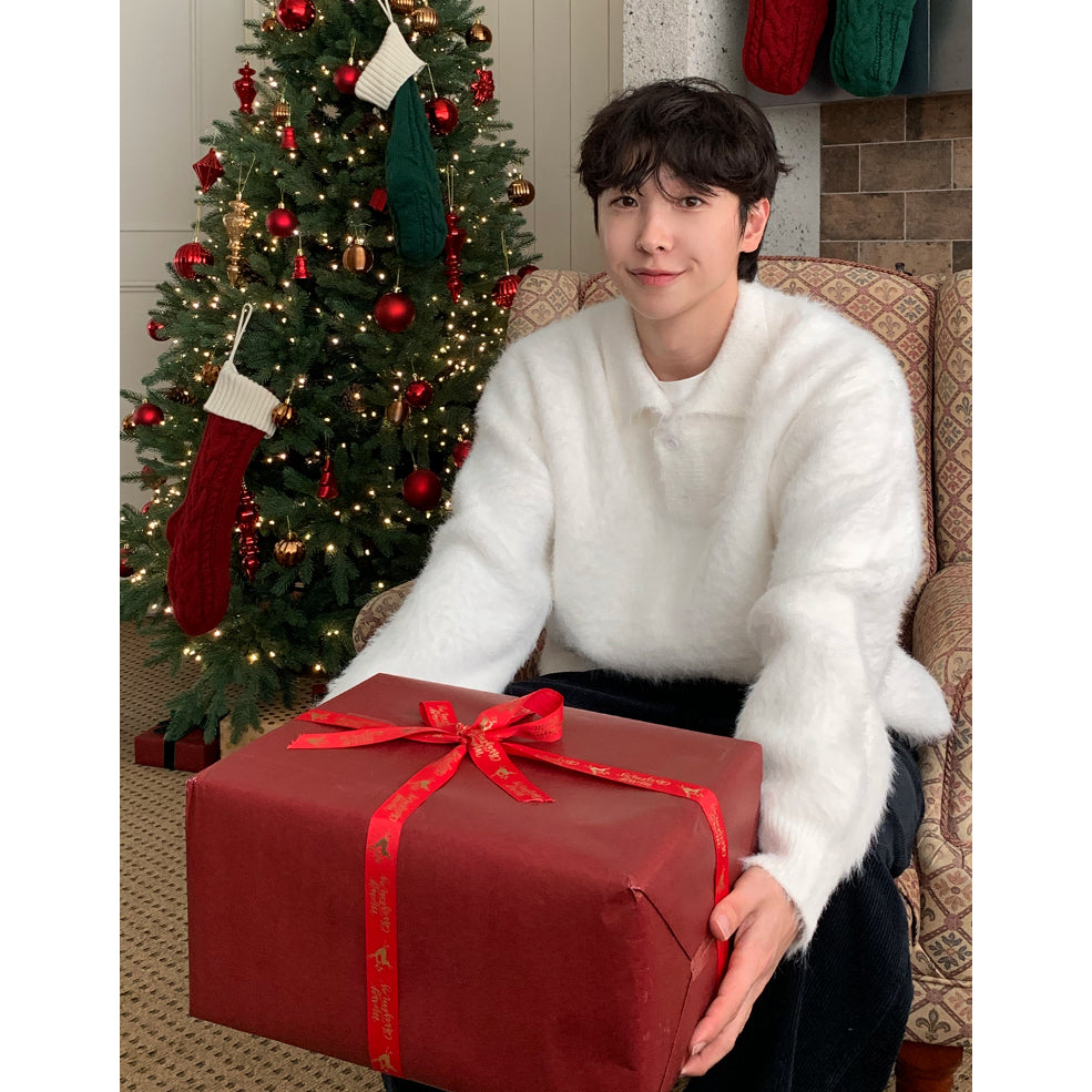 【Metanoia】🇰🇷韓製 馬海毛翻領針織衫