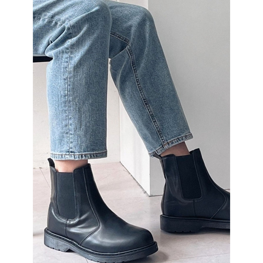 【Metanoia】🇰🇷韓製 高筒皮革長靴