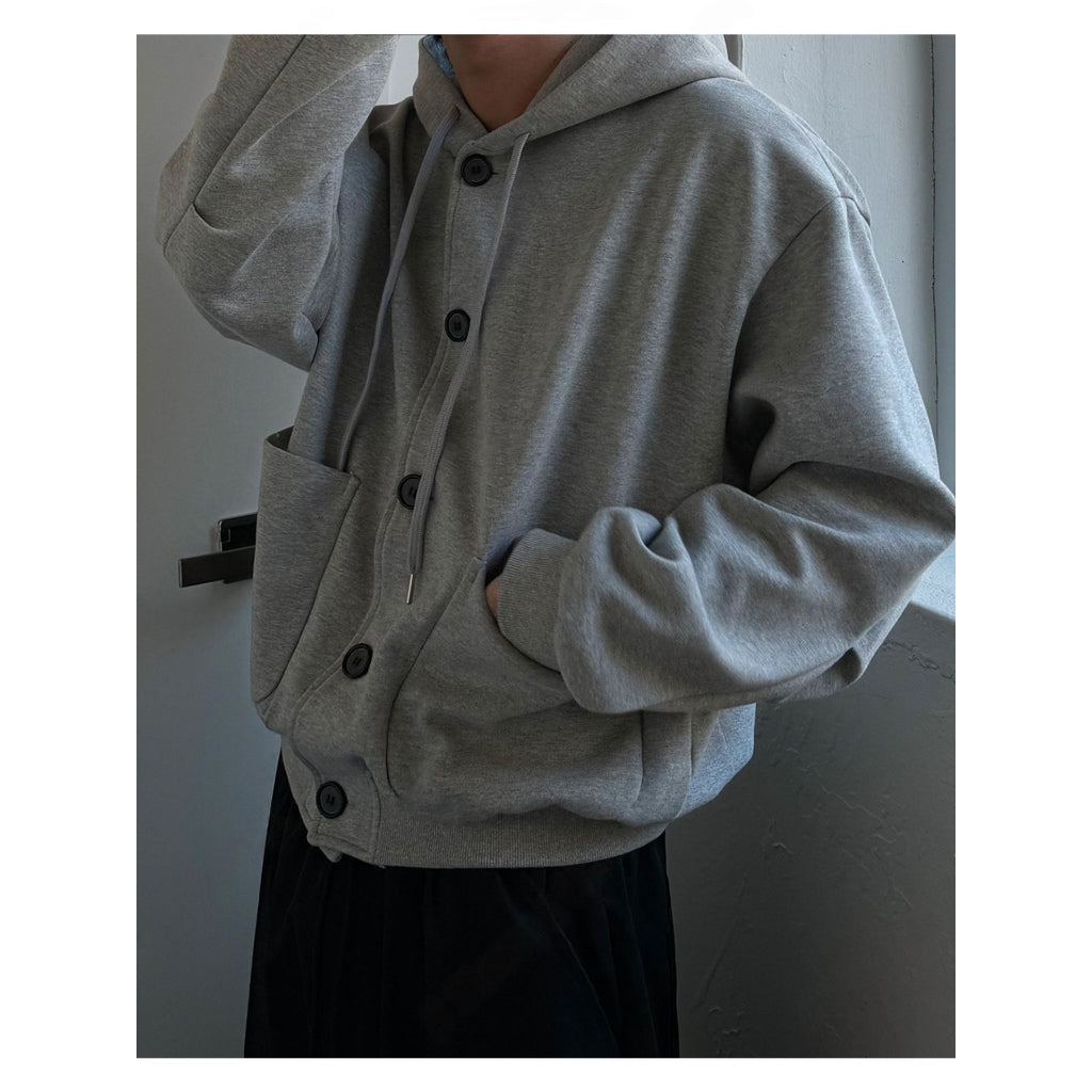 【Metanoia】🇰🇷韓製 鈕扣帽T