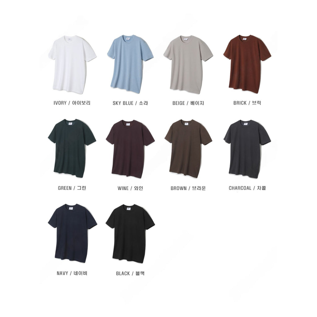 【Metanoia】韓國設計 涼感透氣防皺短袖T恤