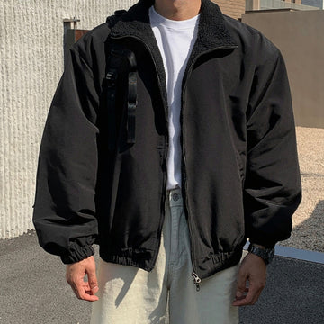 【Metanoia】🇰🇷韓製 羊羔毛內裏夾克外套