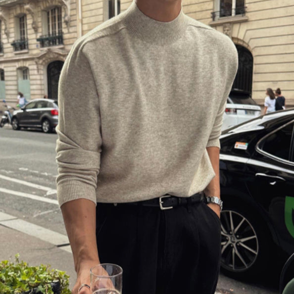 【Metanoia】🇰🇷韓製 半高領羊毛針織衣 - 1