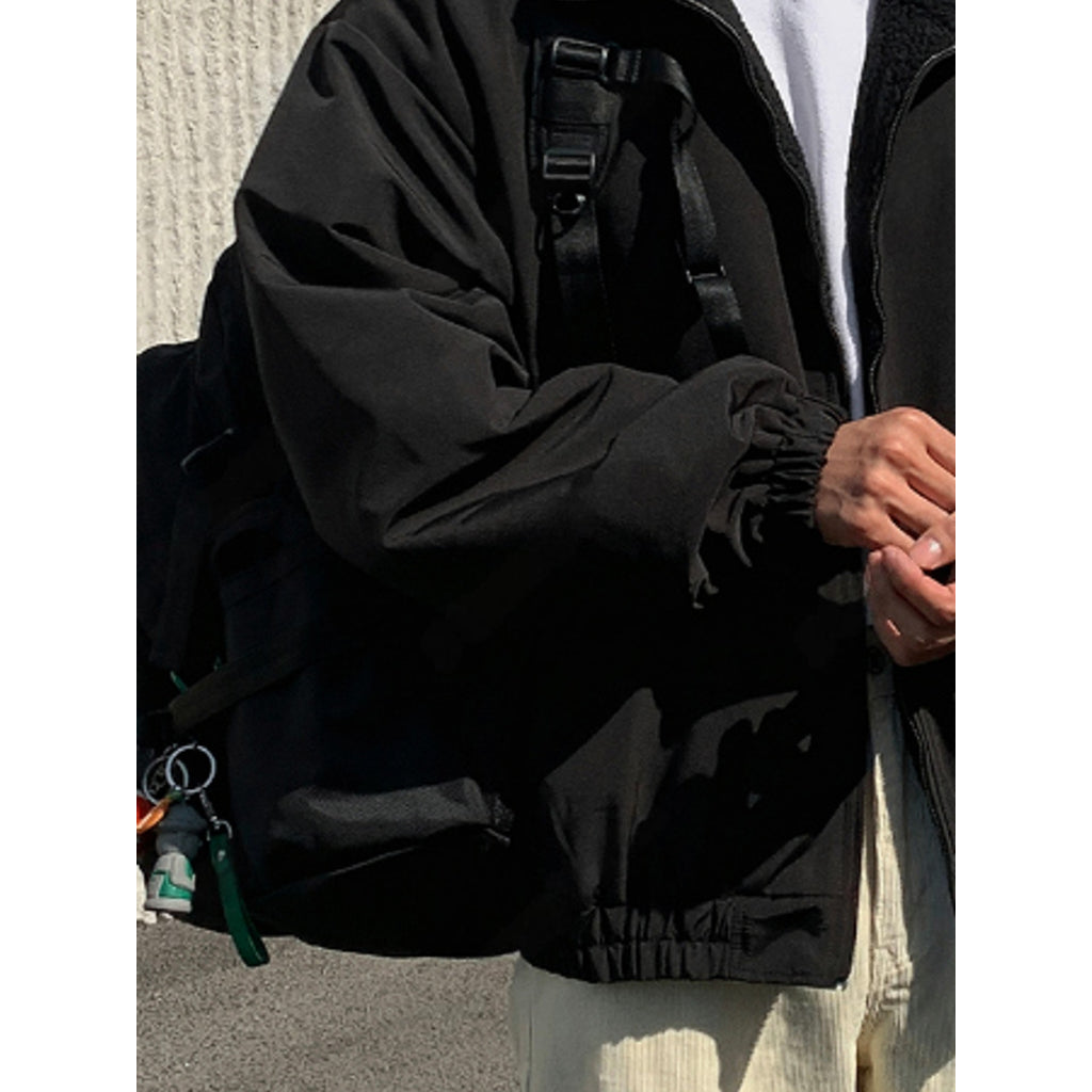 【Metanoia】🇰🇷韓製 羊羔毛內裏夾克外套