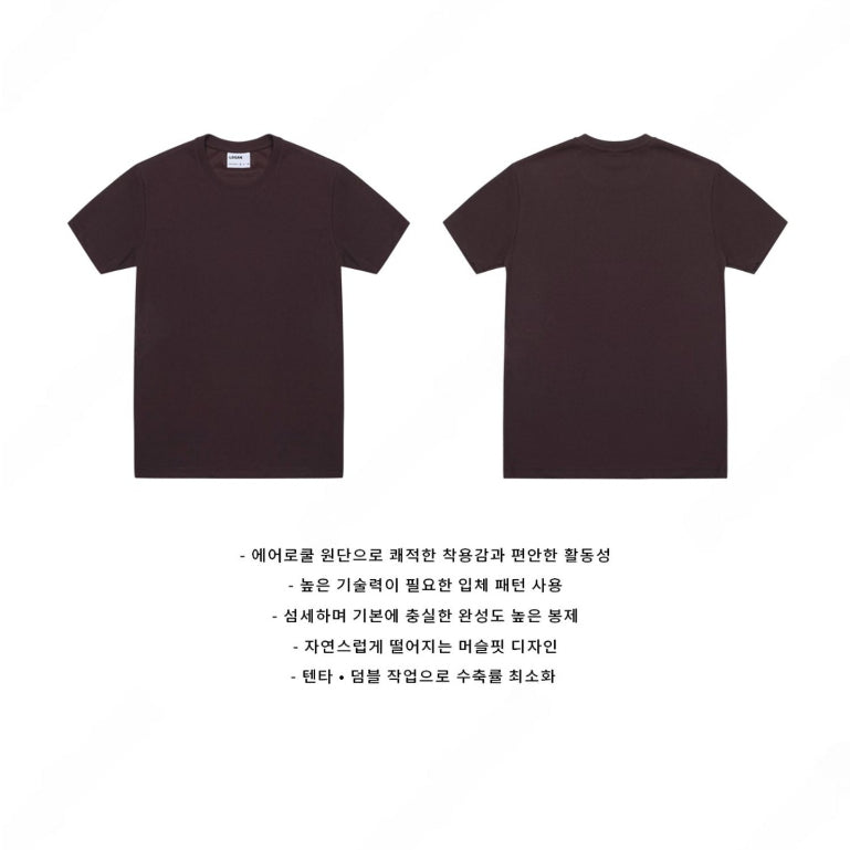 【Metanoia】韓國設計 涼感透氣防皺短袖T恤