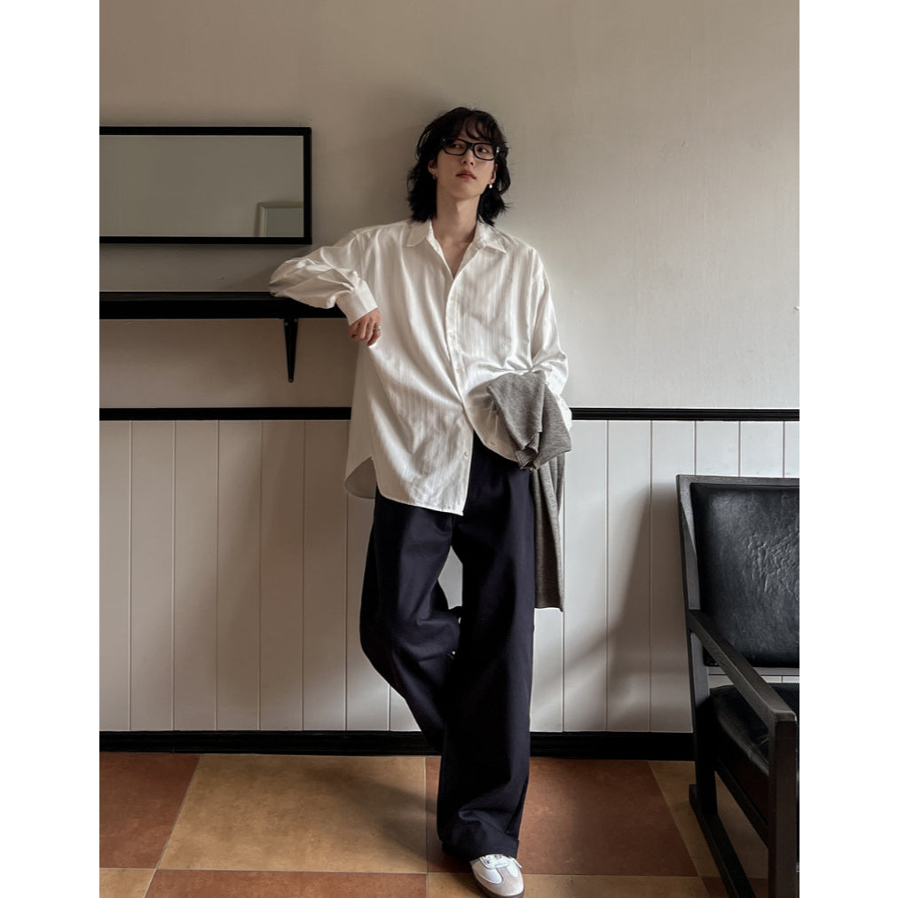 【Metanoia】🇰🇷韓製 勞倫條紋襯衫