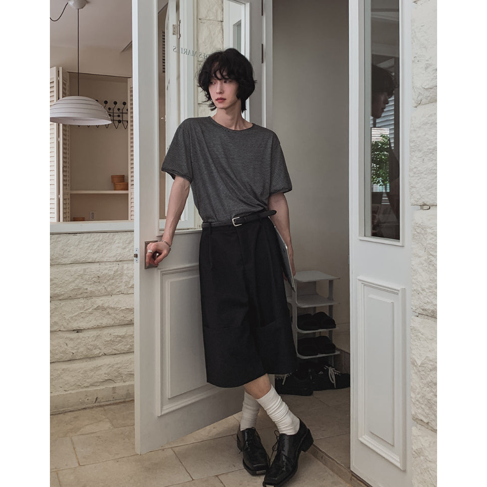 【Metanoia】🇰🇷韓製 西裝百慕短褲 - 11