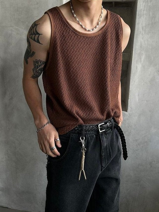 【Metanoia】🇰🇷韓製 針織坦克背心 - 1