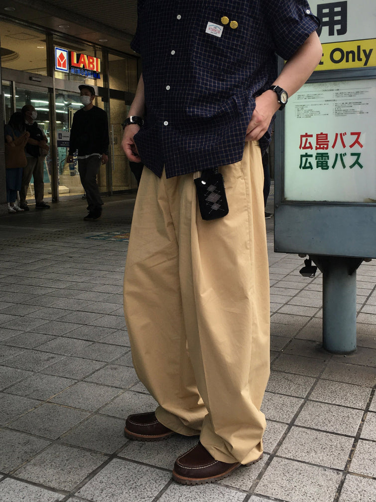 【Metanoia】🇰🇷韓製 單摺半鬆緊落地褲 - 4