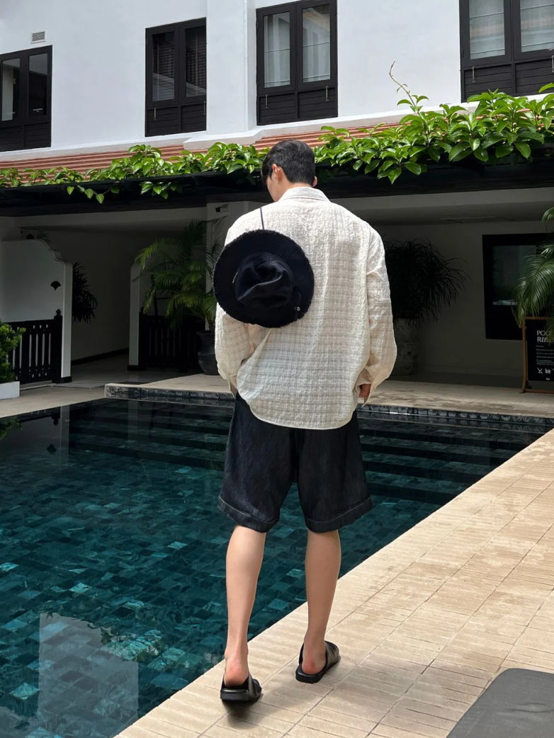 【Metanoia】🇰🇷韓製 泡泡沙長袖襯衫 - 5