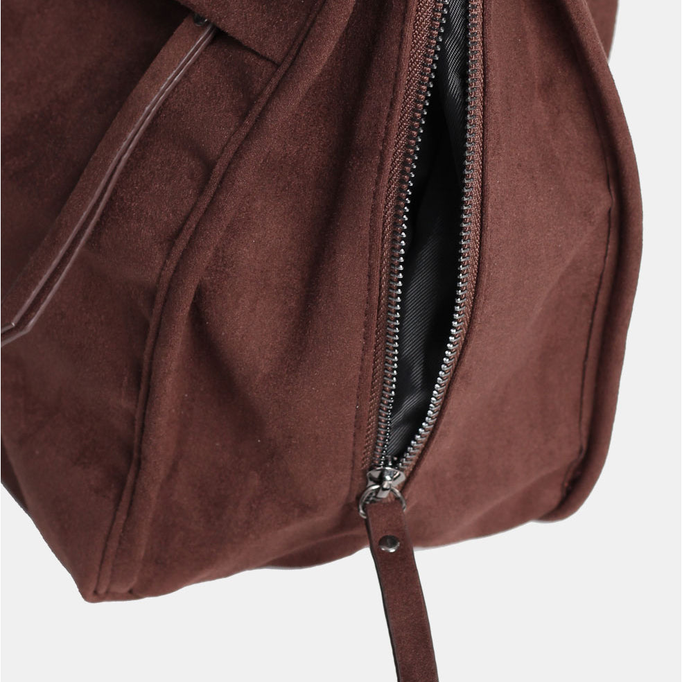 【Metanoia】🇰🇷韓製 麂皮斜跨包 - 3