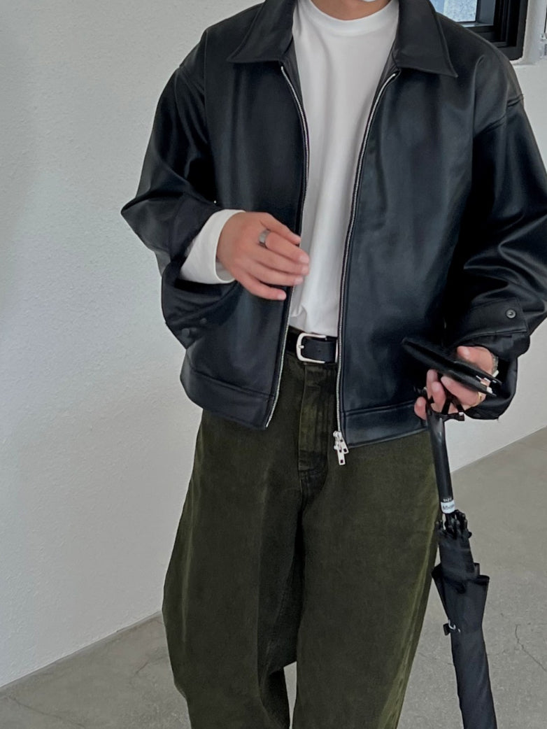 【Metanoia】🇰🇷韓製 皮革細皮帶 義大利牛皮帶 - 7