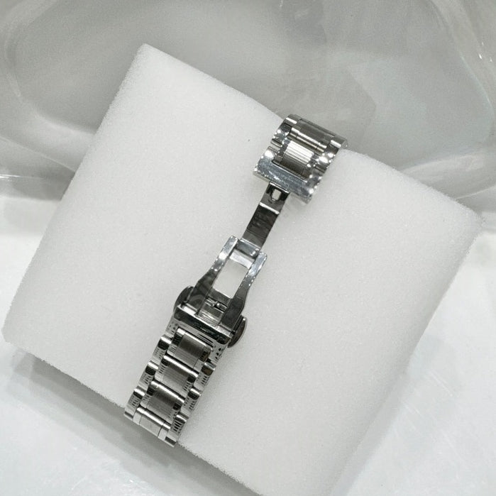 【Metanoia】🇰🇷韓製 銀色方形手錶 - 4